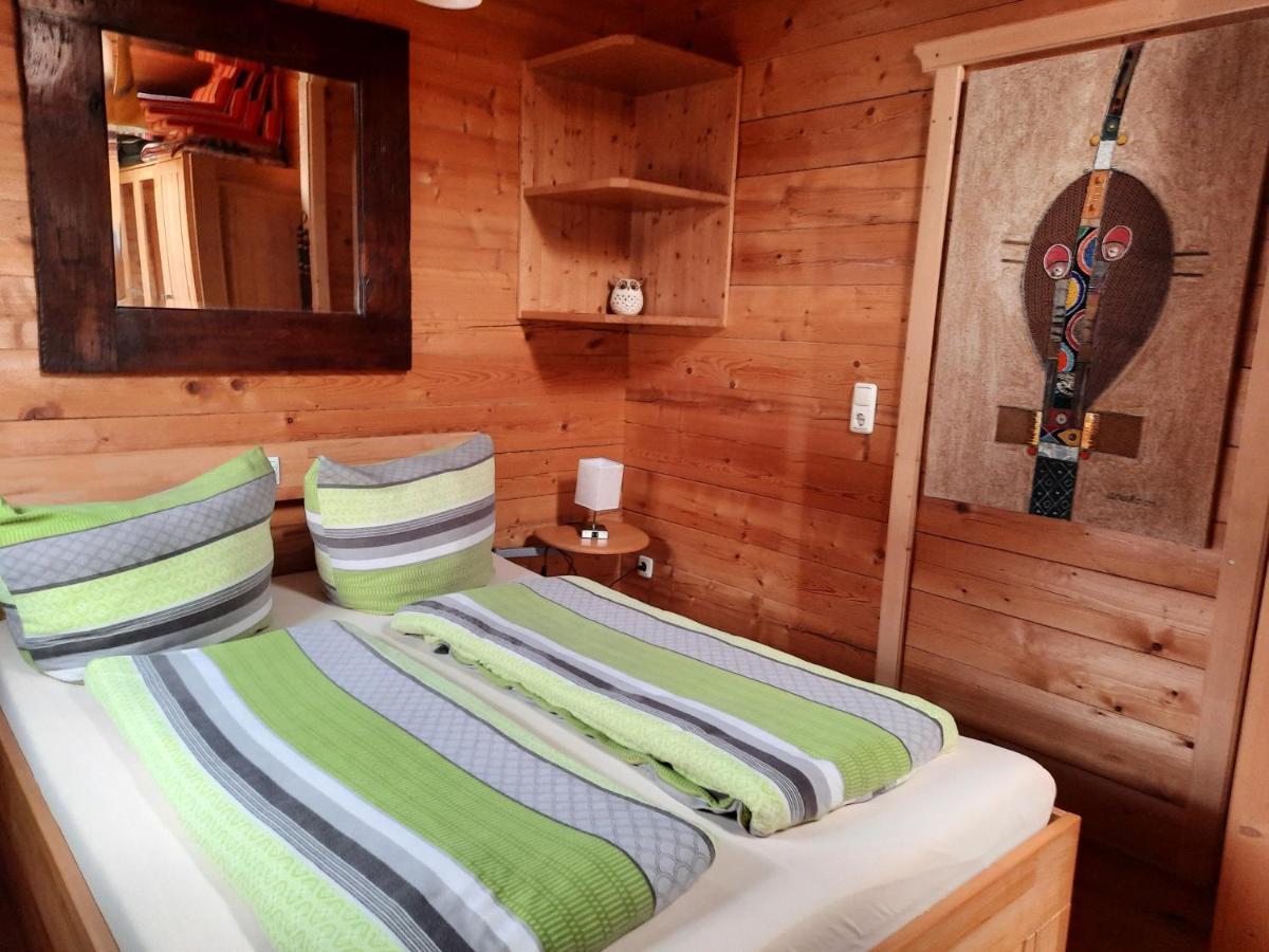 Huettenzauber Ferienwohnung Mitten Im Nationalpark Lindberg Exterior foto